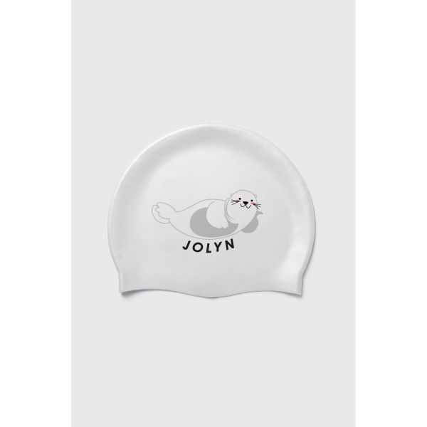 졸린 칠 실리콘 수모 수영모자 Jolyn Silicone Swim Cap (prints) - Cheal - 메인 이미지