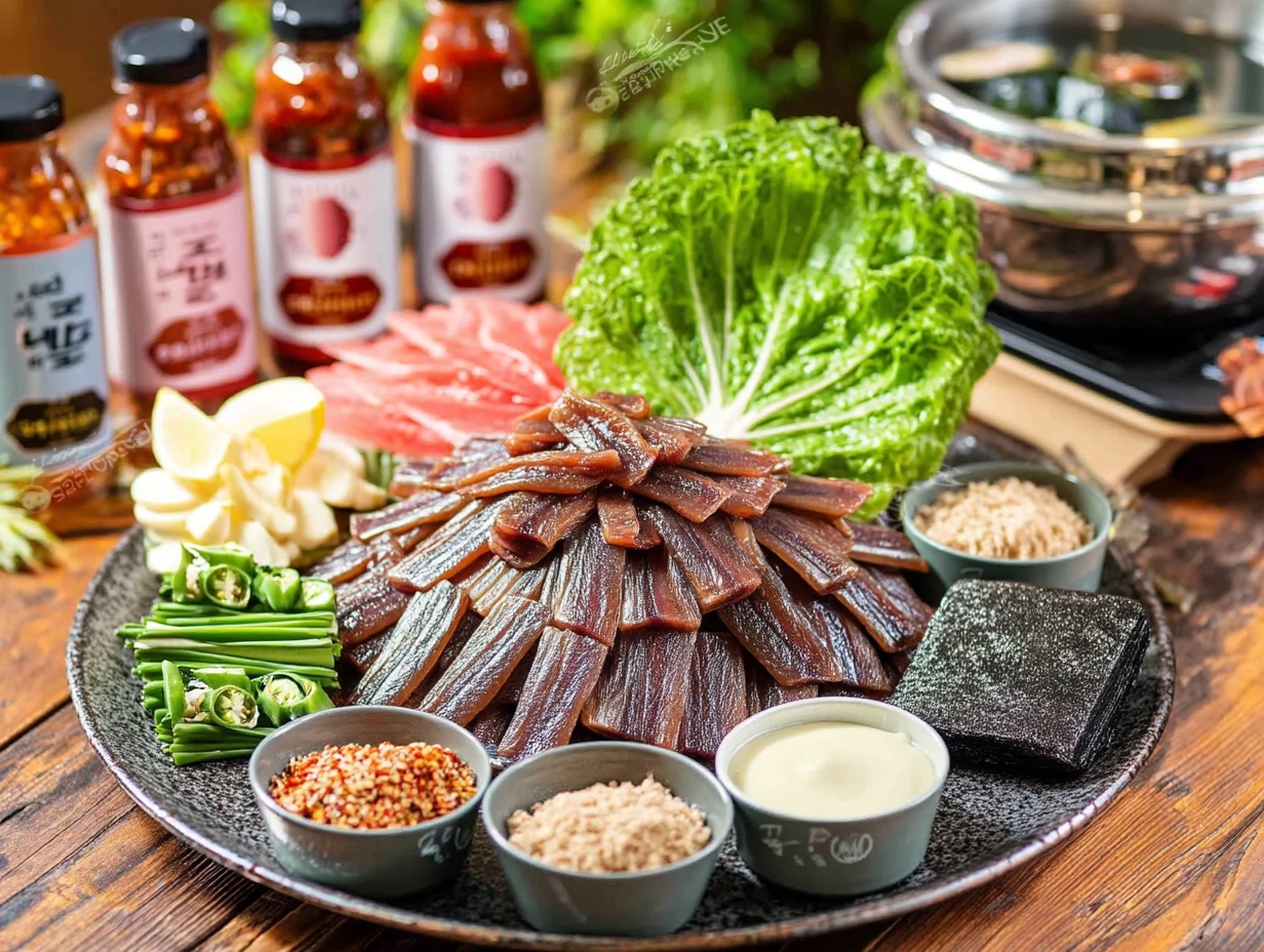 봉선생 과메기 포항 구룡포 과메기 야채세트 - 상세 이미지 5