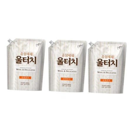 겸용 울터치 중성세제 리필 3개입 1.3L