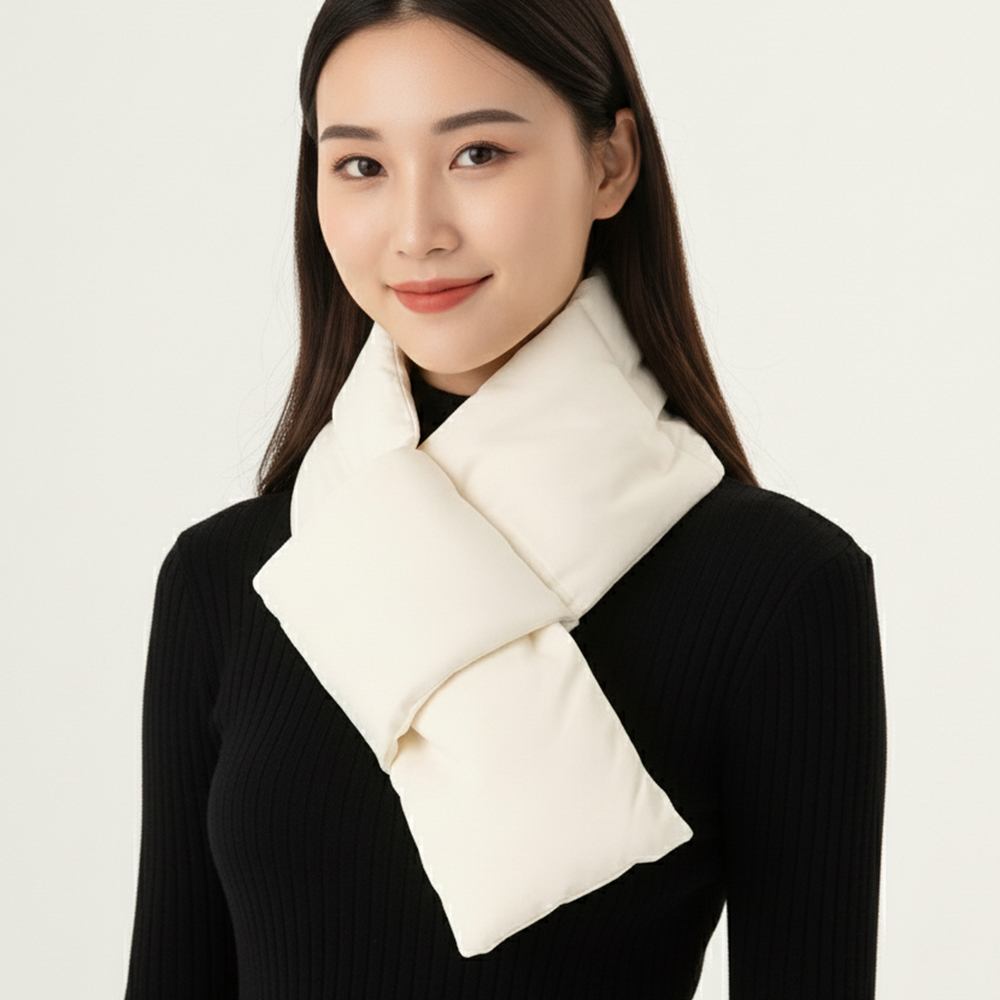 경량 패딩 목도리 머플러 방한 스카프 워머 - 상세 이미지 3