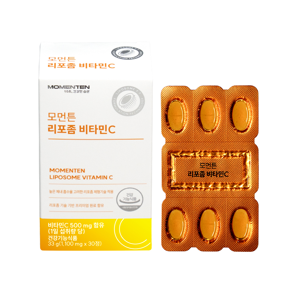 모먼튼 리포좀 비타민C 고함량 프리미엄 30정, 1개 - 상품 이미지