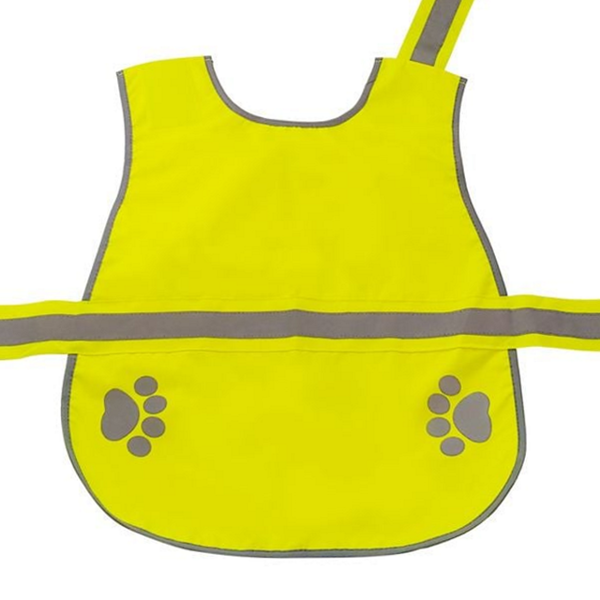 반사 애견 안전 조끼 야간 강아지 형광 조끼