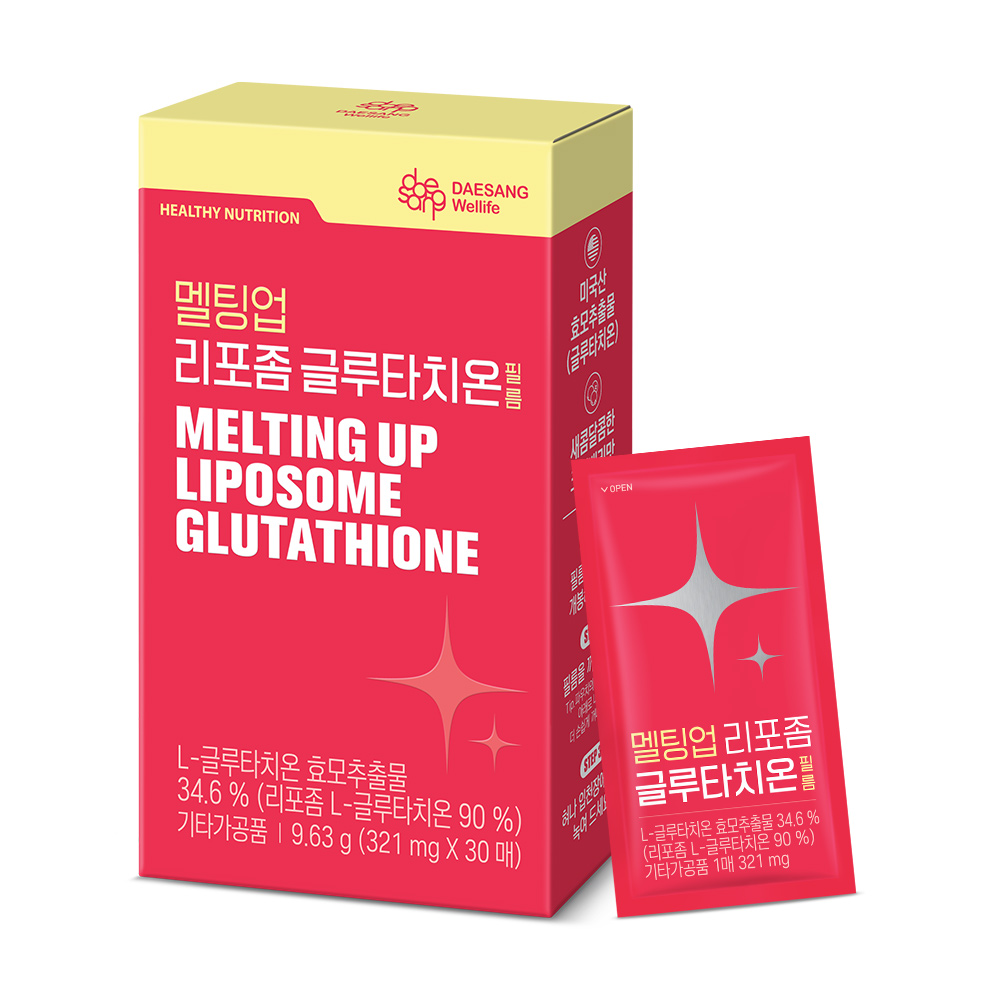 웰라이프 멜팅업 리포좀 글루타치온(필름) 321mg 30매, 1개 - 상품 이미지