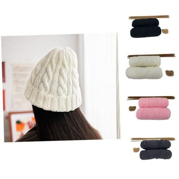 초보용 diy 모자 패키지 손뜨개 코바늘 뜨개 패키지 - 메인 이미지