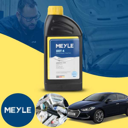 [자체제작]아반떼AD(더뉴)(18~19)d MEYLE DOT4 브레이크오일 1L 제동액 자동차 브레이크액 독일산 고성능 프리미엄 오일 1병