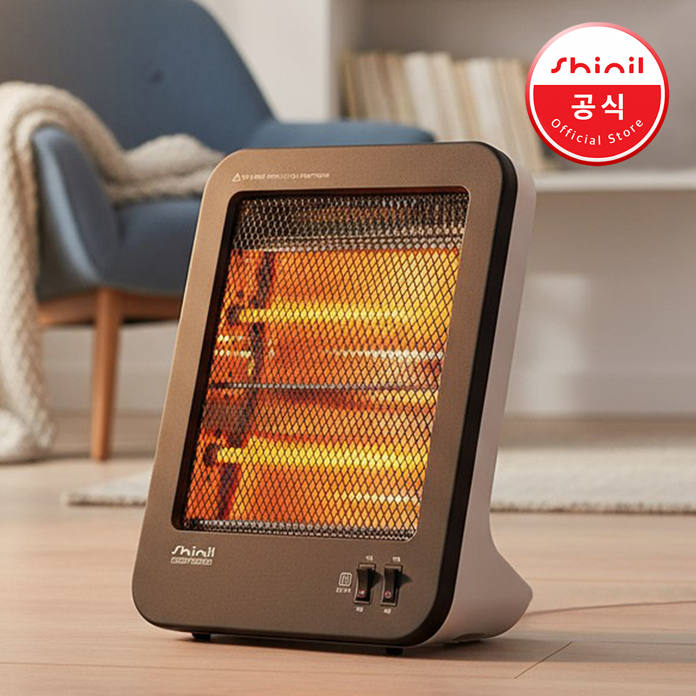 신일 전기히터 가정용 난로 미니 소형 사무실 발난로 온열기