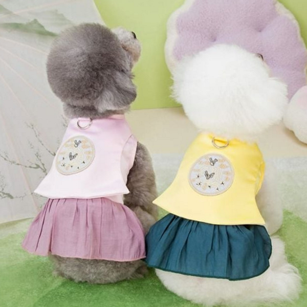 설빔 강아지 한복 전통 고양이 한복 반려동물 추석 - 메인 이미지