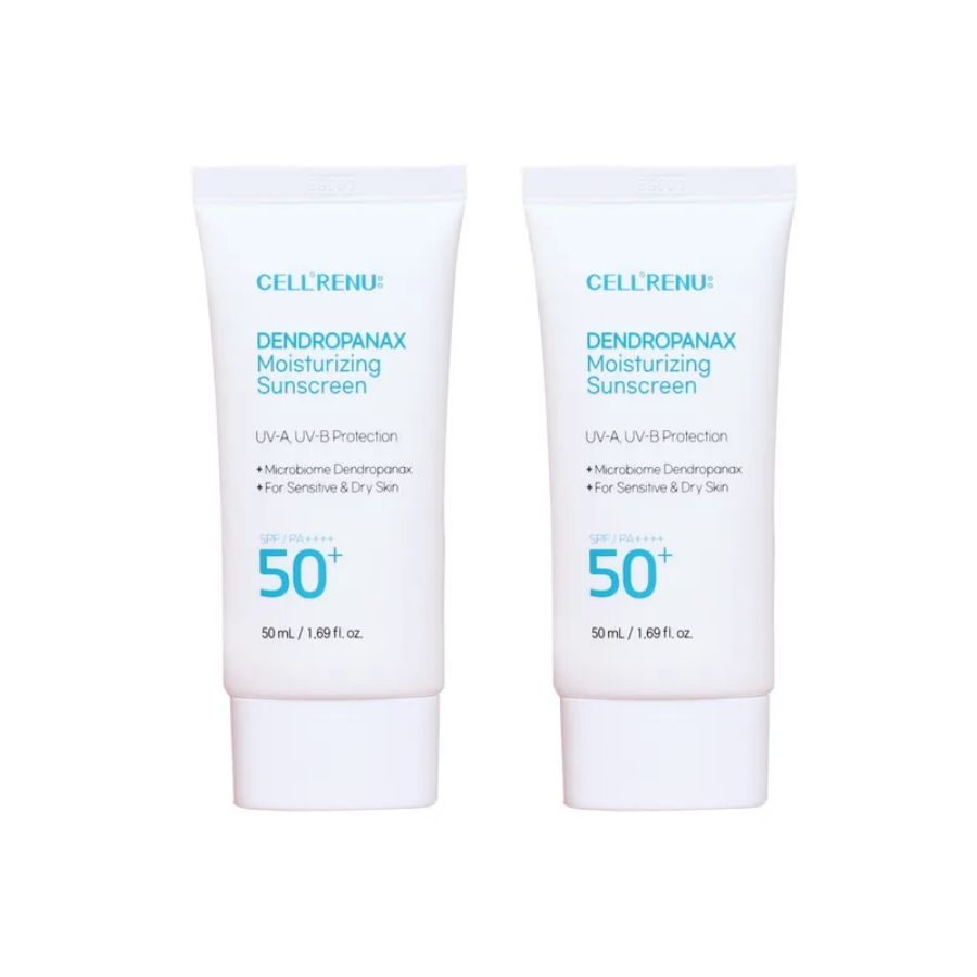 셀리뉴 덴드로파낙스 선크림 SPF50+ PA++++ 황칠 저자극 보습 선스크린 50ml×2 - 상품 이미지