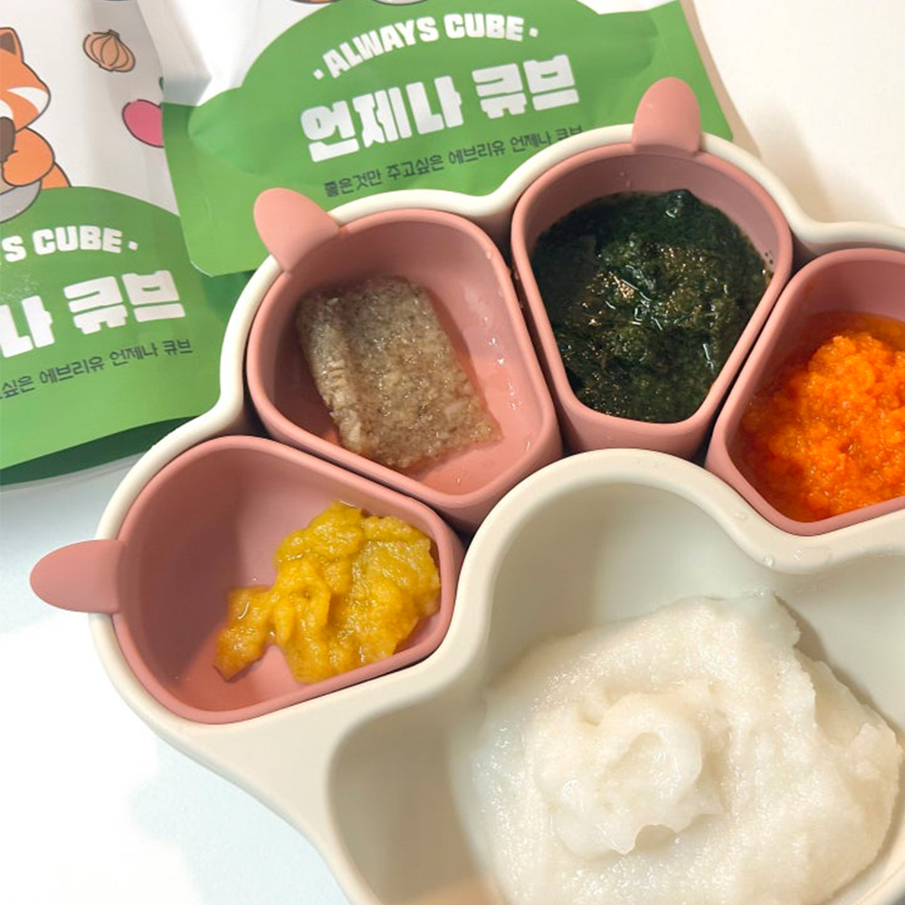 에브리유 야채 큐브 당근 외 40종 15g x 6개입 개별스틱 토핑 다진 야채 죽 미음 - 상세 이미지 2