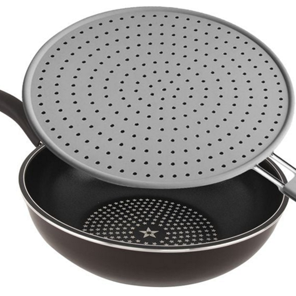 멀티 후라이팬 팬덮개 웍덮개 냄비 실리콘 덮개 - 상품 이미지