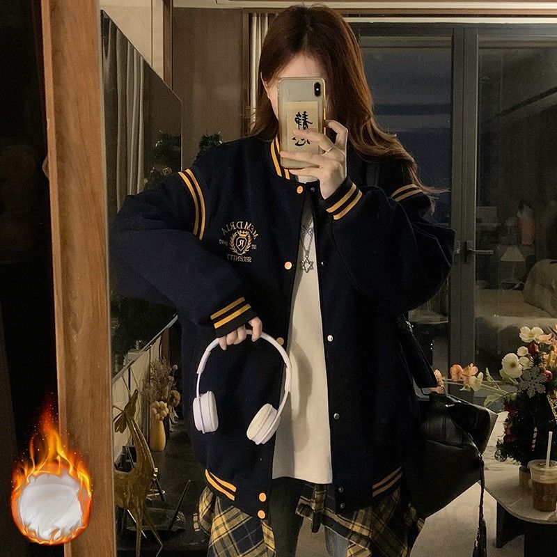 여성 겨울 패딩 야구점퍼 두꺼운 코튼 퀼팅 캐주얼 스타일 디자인 다용도 활용 가능한 따뜻한 착용감 아우터 - 상세 이미지 2