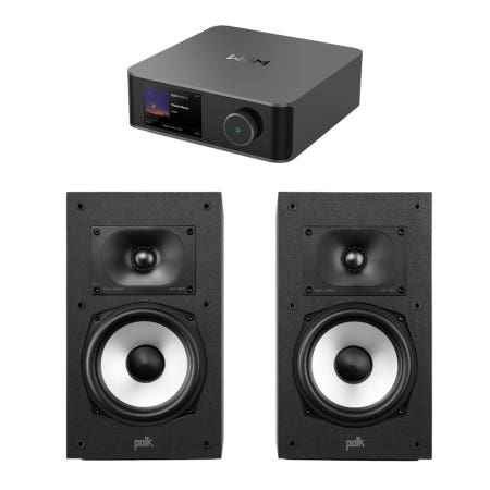 WiiM WiiM(윔) Amp Ultra + 폴크오디오 XT20 오디오 스피커