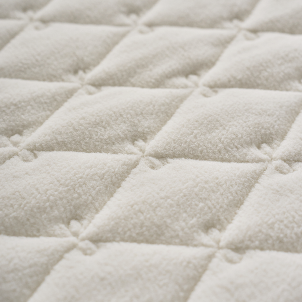 양털극세사 로얄홈 겨울 극세사패드 뽀그리 고정밴드 SS 침대패드