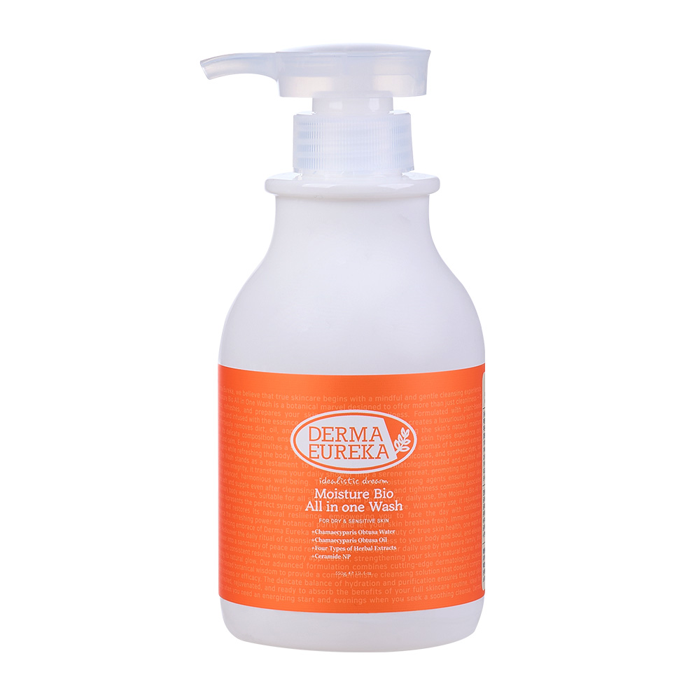 더마유레카 바이오 올인원 바디워시 신생아 임산부 키즈 약산성 각화증 바디클린져 550ml - 상세 이미지 2