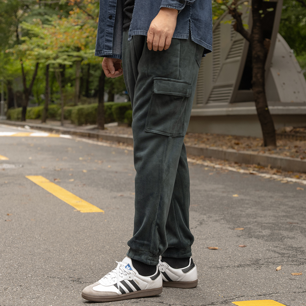 뒤란 코듀로이 융기모 조거 카고 팬츠 DBF5W-9216 4colors 뒤란핏 - 상세 이미지 2