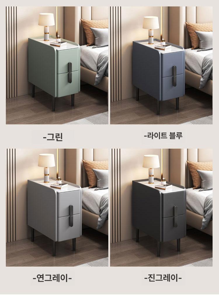 소파틈새테이블 사이드테이블 거실 침실 수납협탁 창가선반 - 상세 이미지 3