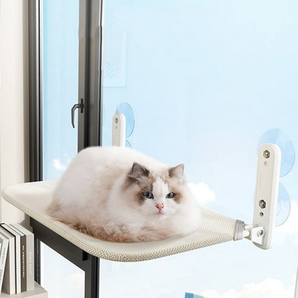 접이식 고양이 창문 해먹 흡착식 고양이 해먹 침대 창가 - 메인 이미지