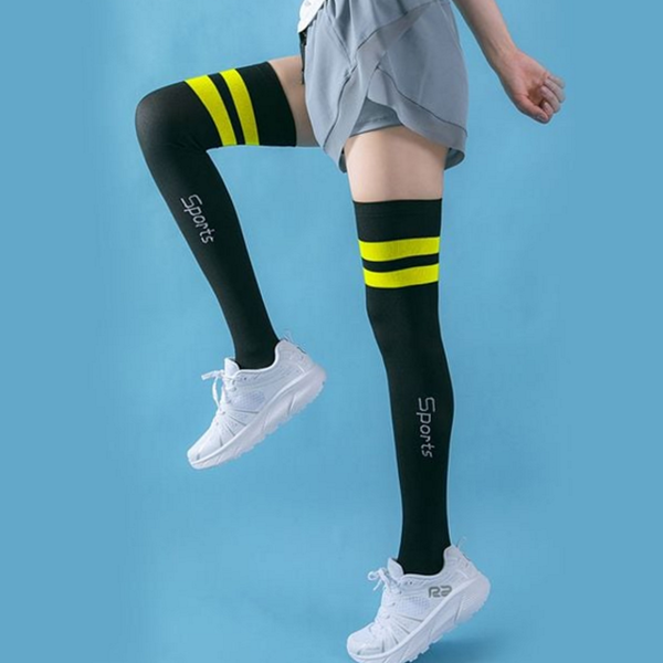 오버 여성 운동 니삭스 스포츠 여성 필라테스 니삭스 나일론 - 메인 이미지