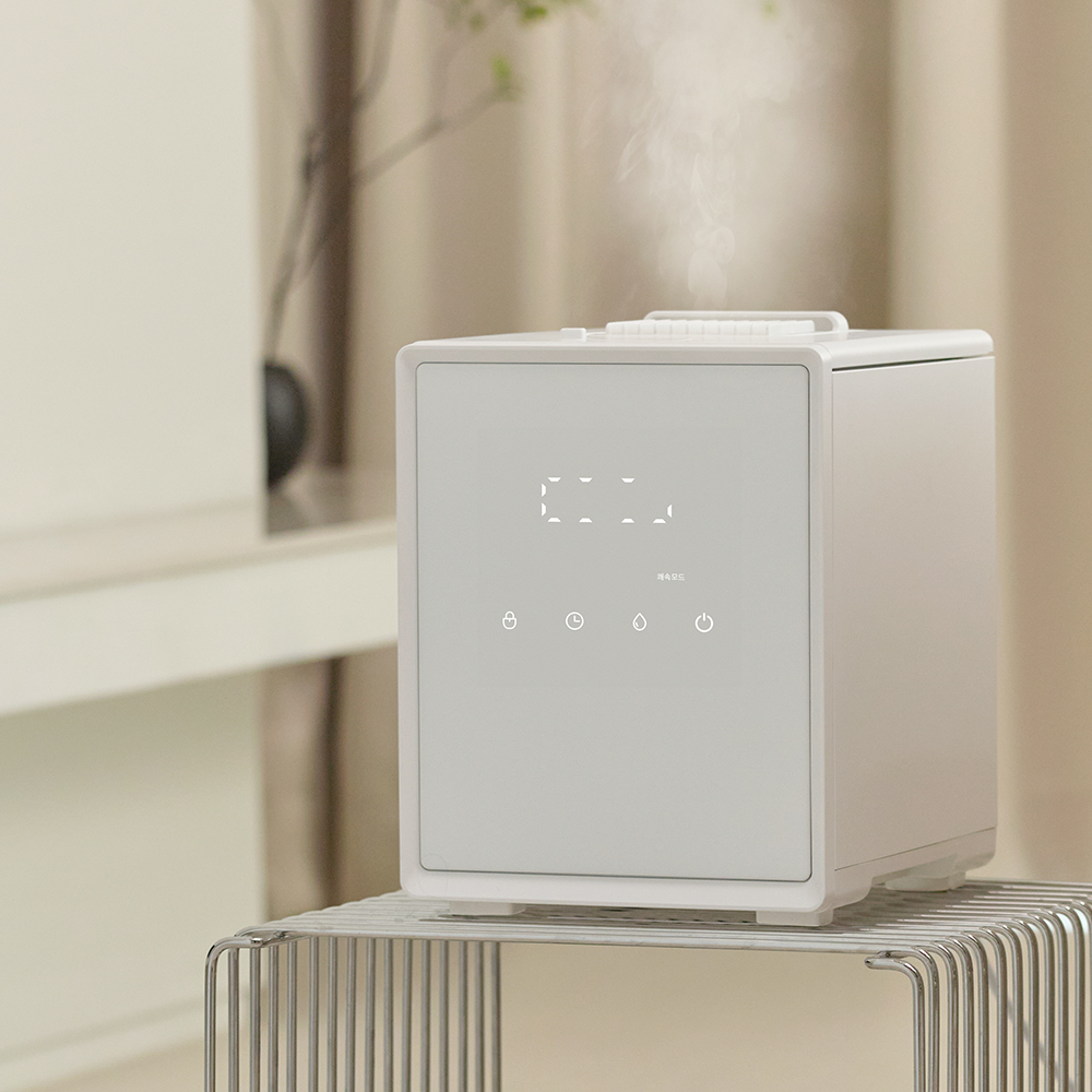 다룸 퓨어 가열식 가습기 3L 대용량 올 스텐 밥솥형 신생아 아기 미니 통세척 가습기