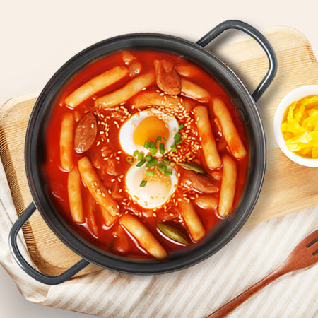 권사부 옛날 국물 떡볶이 밀키트 2인분 즉석 떡볶이