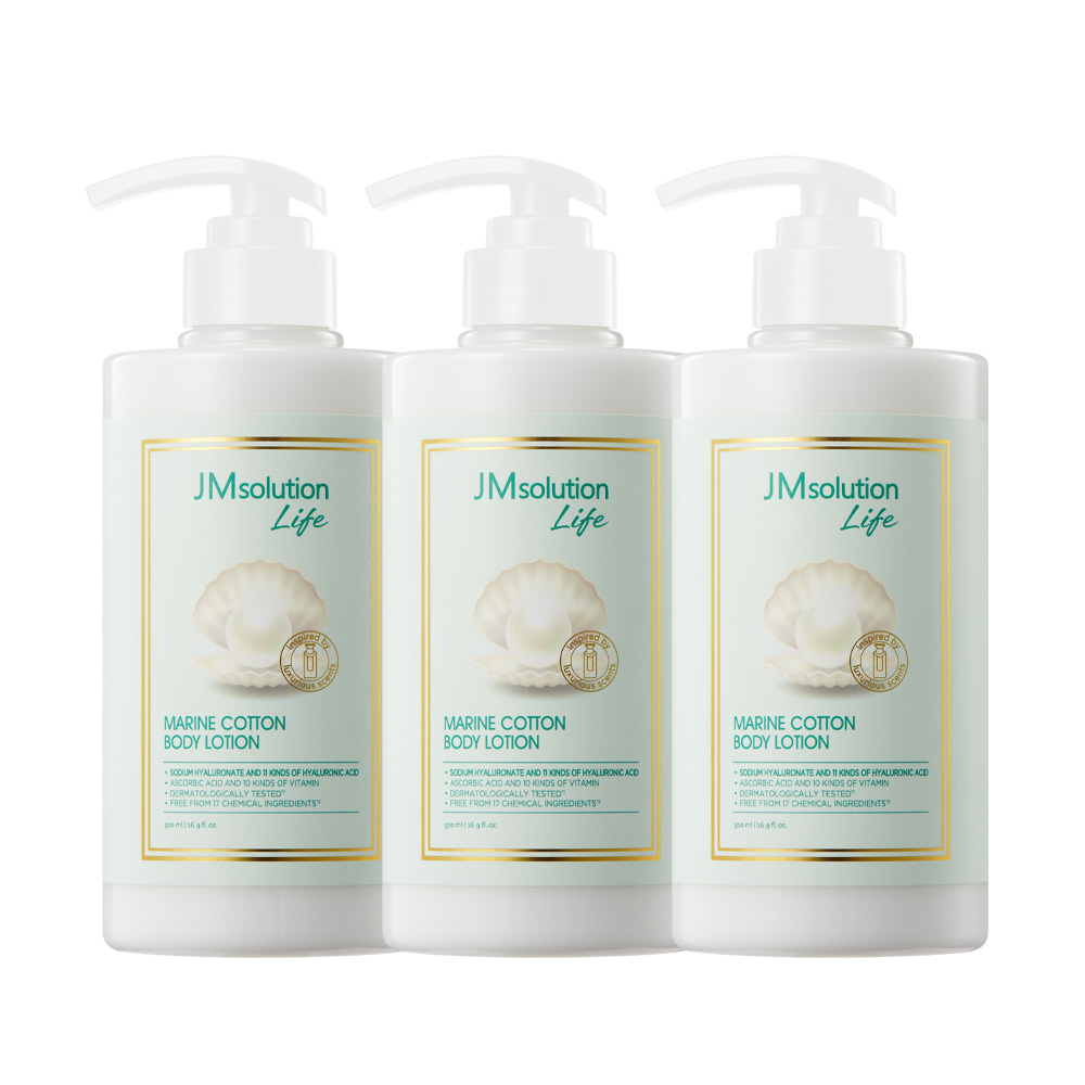 [3 SET] JM솔루션 라이프 퍼퓸 바디 로션 3개 500ml - 상품 이미지