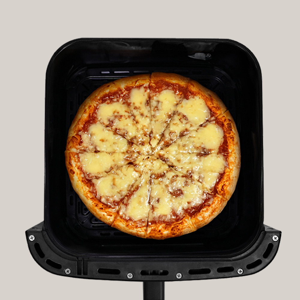 보아르 듀얼히팅 상하열선 에어프라이어 냉동피자 8L 바스켓 대용량 에어프라이기