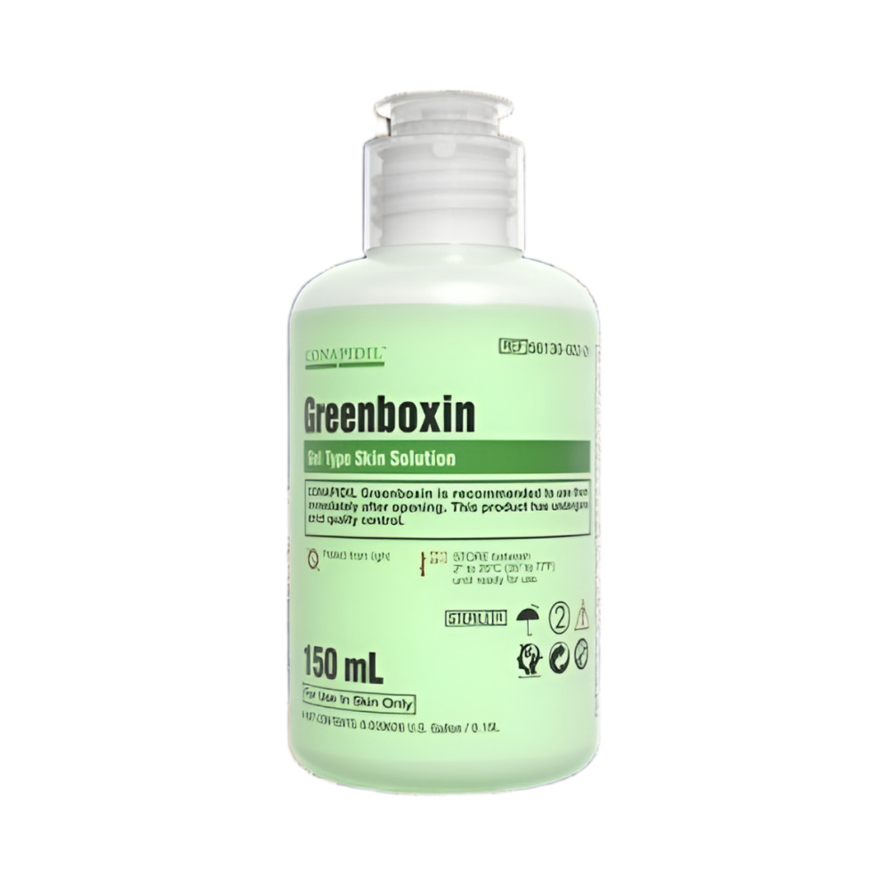코나피딜 그린박신 150ml 홍조피부 피부열 진정 수딩겔 보습겔 파메스테틱+전용펌프 이미지 2