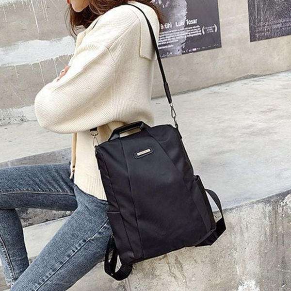 수납력 여성 백팩 캐주얼 미니 백팩 가벼운 데일리 - 상품 이미지