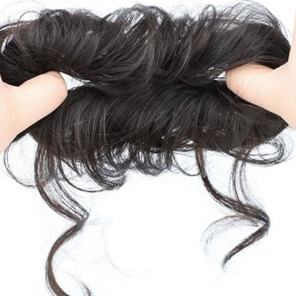 당고머리 똥머리 가발 승무원 곱창 가발 면접 헤어 - 메인 이미지