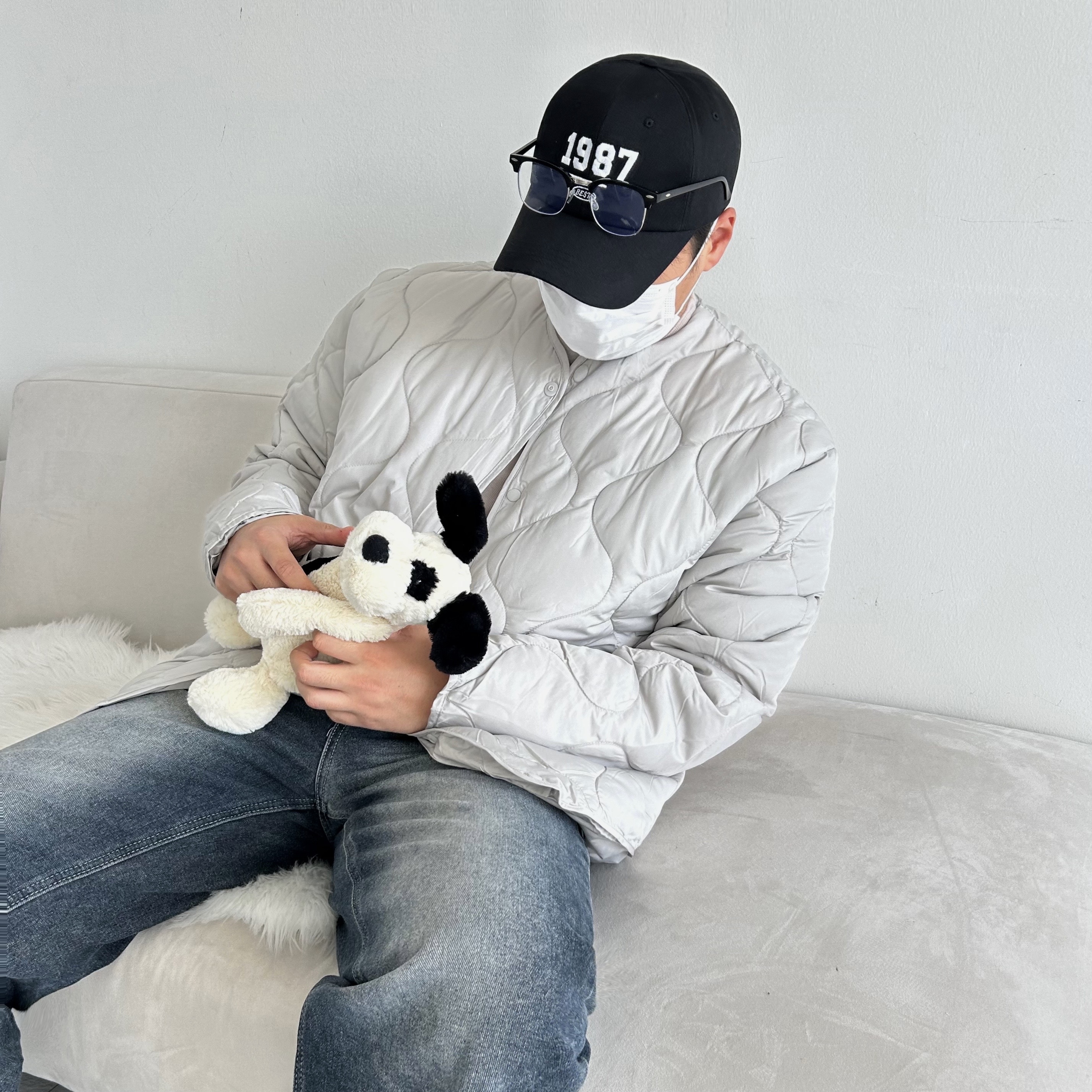 얇은패딩 남자숏패딩 깔깔이패딩 - 상세 이미지 2