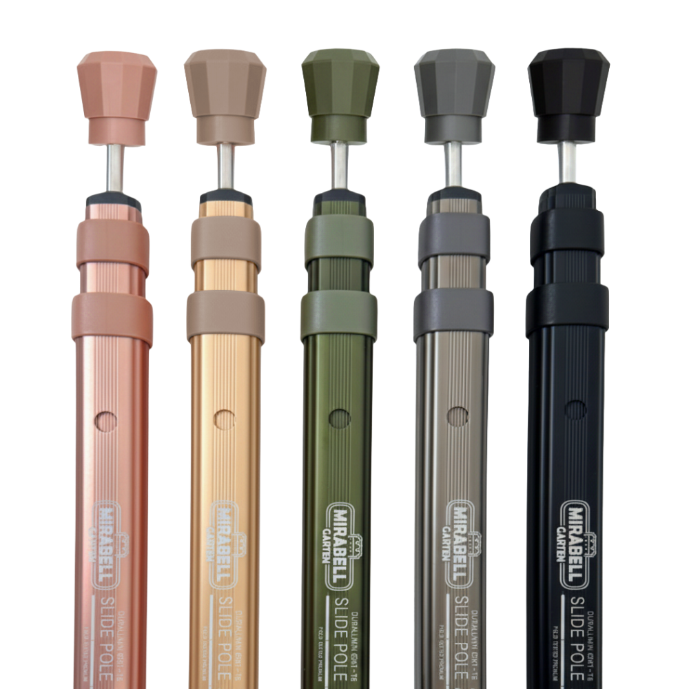 미라벨가든 슬라이드 캠핑 타프 텐트 폴대 사각 높이조절 슬라이딩 사이드폴... 운동러 솔직 후기 | 실사용 리뷰 - 대표 이미지