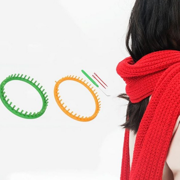 초보 diy 뜨개질 도구 원형 뜨개질 도구 뜨개질원 용품 - 메인 이미지
