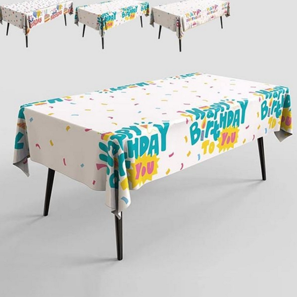 피크닉 파티 테이블보 이벤트 일회용 테이블보 휴대용 식탁보