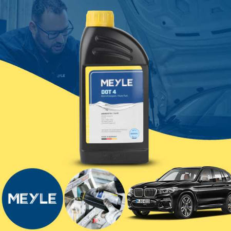 [자체제작]BMW G01 X3 (18~20) 30d (B57) MEYLE DOT4 브레이크오일 1L 제동액 자동차 브레이크액 독일산 고성능 프리미엄 오일 1병