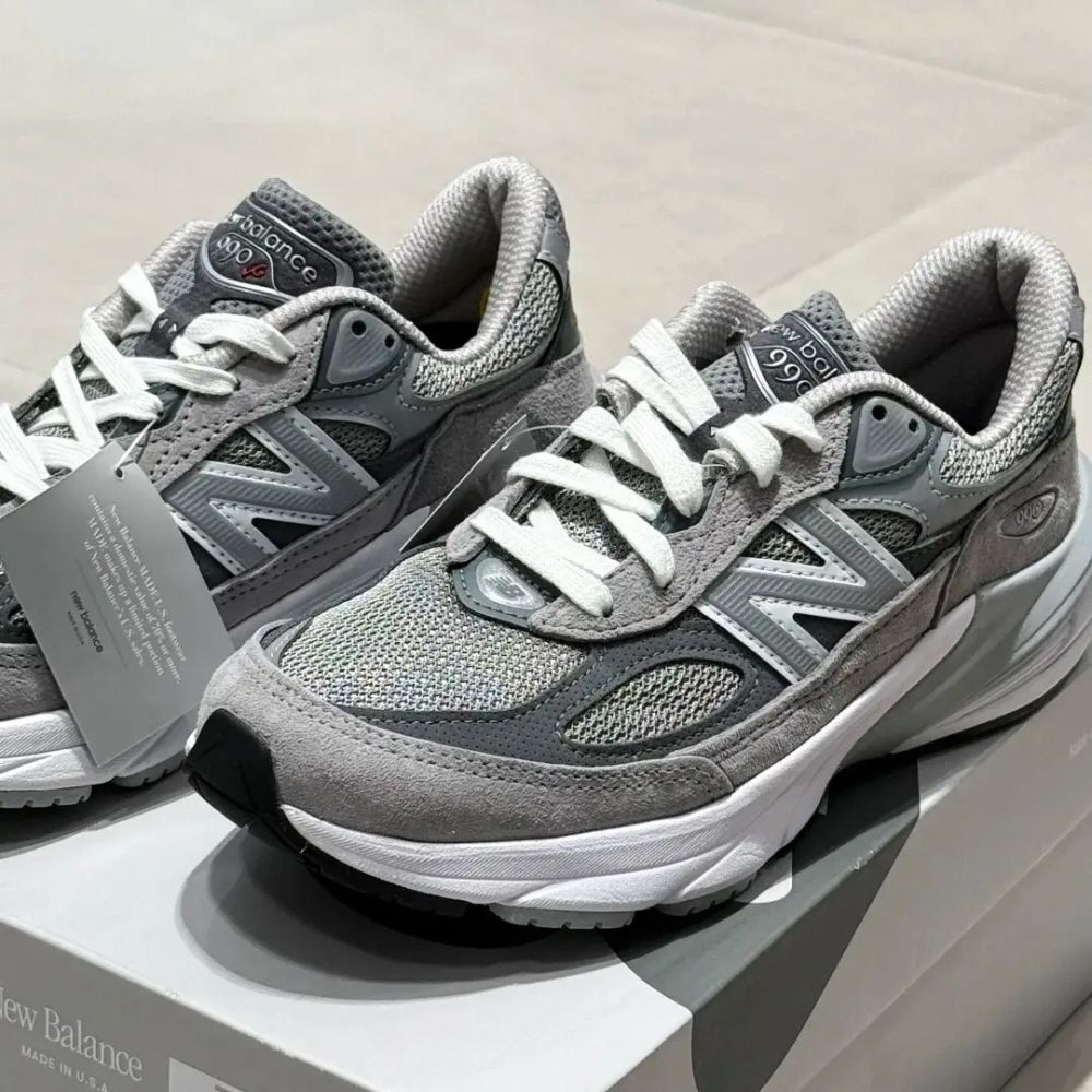 뉴발란스 990 V6 GS 우먼즈 캐슬락 그레이 GC990GL6 - 상세 이미지 5
