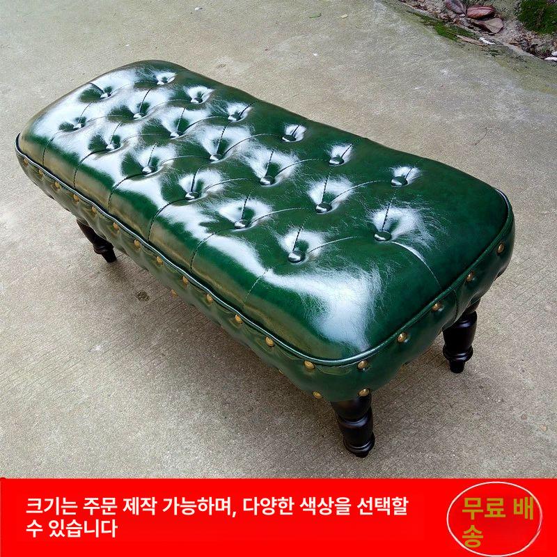 벤치형 소파 왁스 신발장 휴게 딱딱한 매장 교체 엔틱 120x40x40 - 상세 이미지 3