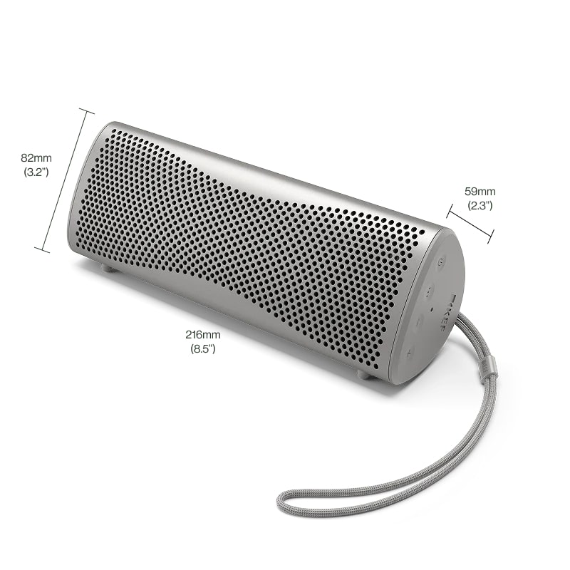 [국내정발] KEF MUO 2 세대 하이파이 블루투스스피커 실버 더스크 - 상세 이미지 5