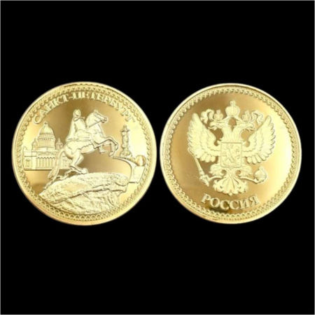 [중국]기념 금화 코인 선물 주화 가상화폐 장식품 모형 선물 상장 동전