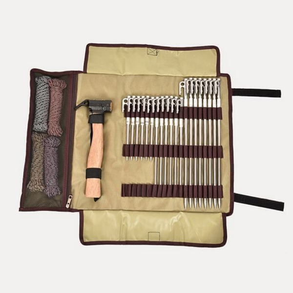 단조팩 캠핑 팩 망치 세트 스텐 캠핑 고정 팩