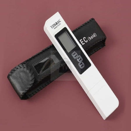 YWshop TDS+EC 화이트 수질측정기 수질검사키트