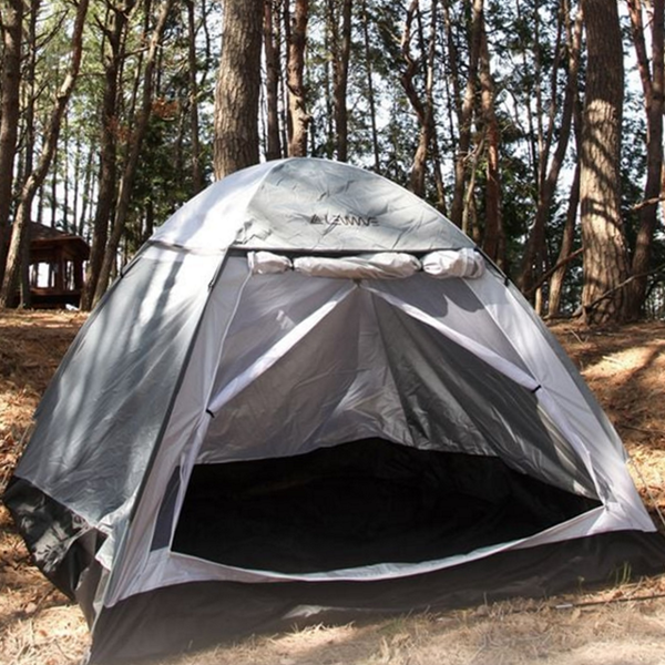4인용 원터치 텐트 야외용 캠핑 텐트 그늘막 자동
