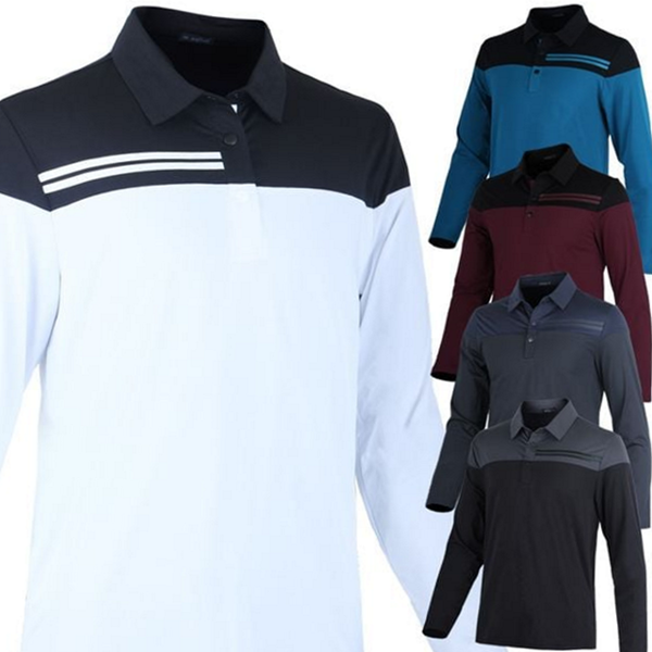 카라 남성 골프 티셔츠 라운딩 남성 골프웨어 이너웨어 - 상품 이미지