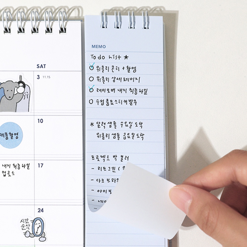 26년 탁상 달력 2026년 스케줄 달력 책상 2026 양면 캘린더 업무용 이미지 8