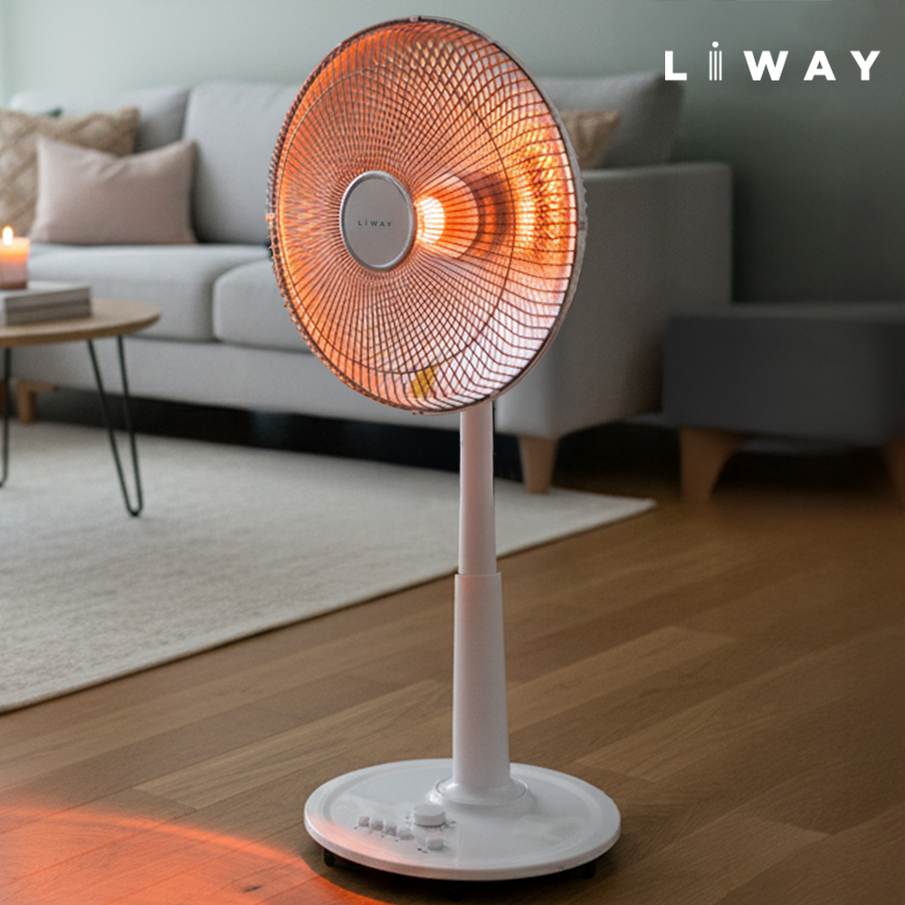 가정용 전기히터 전기 발난로 스토브 선풍기형히터 난방기 온열기 7702 제품 이미지