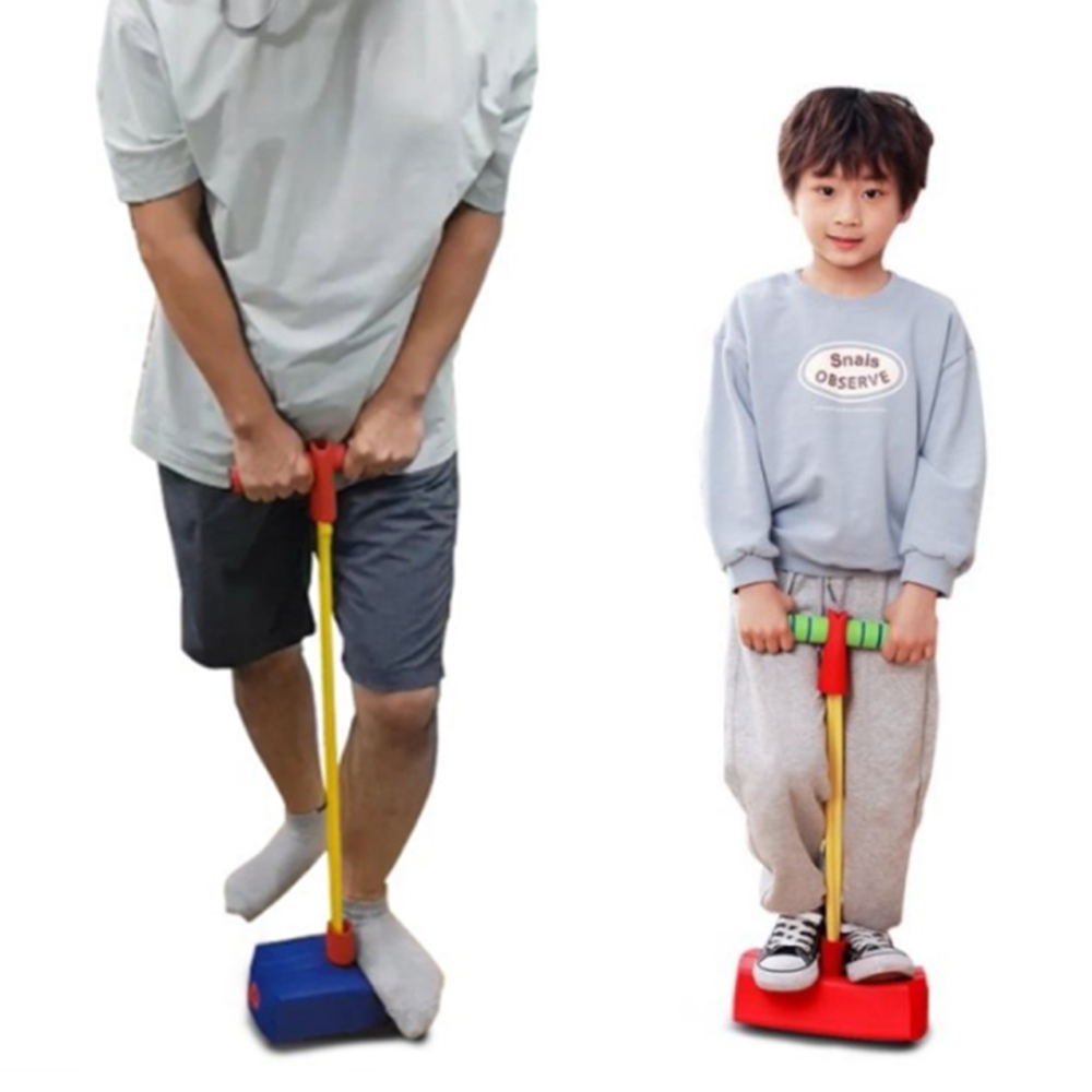 kc 어린이 성인 스카이 실내 유아 스폰지 콩콩 포고스틱 개구리점프 pogostick 유아용