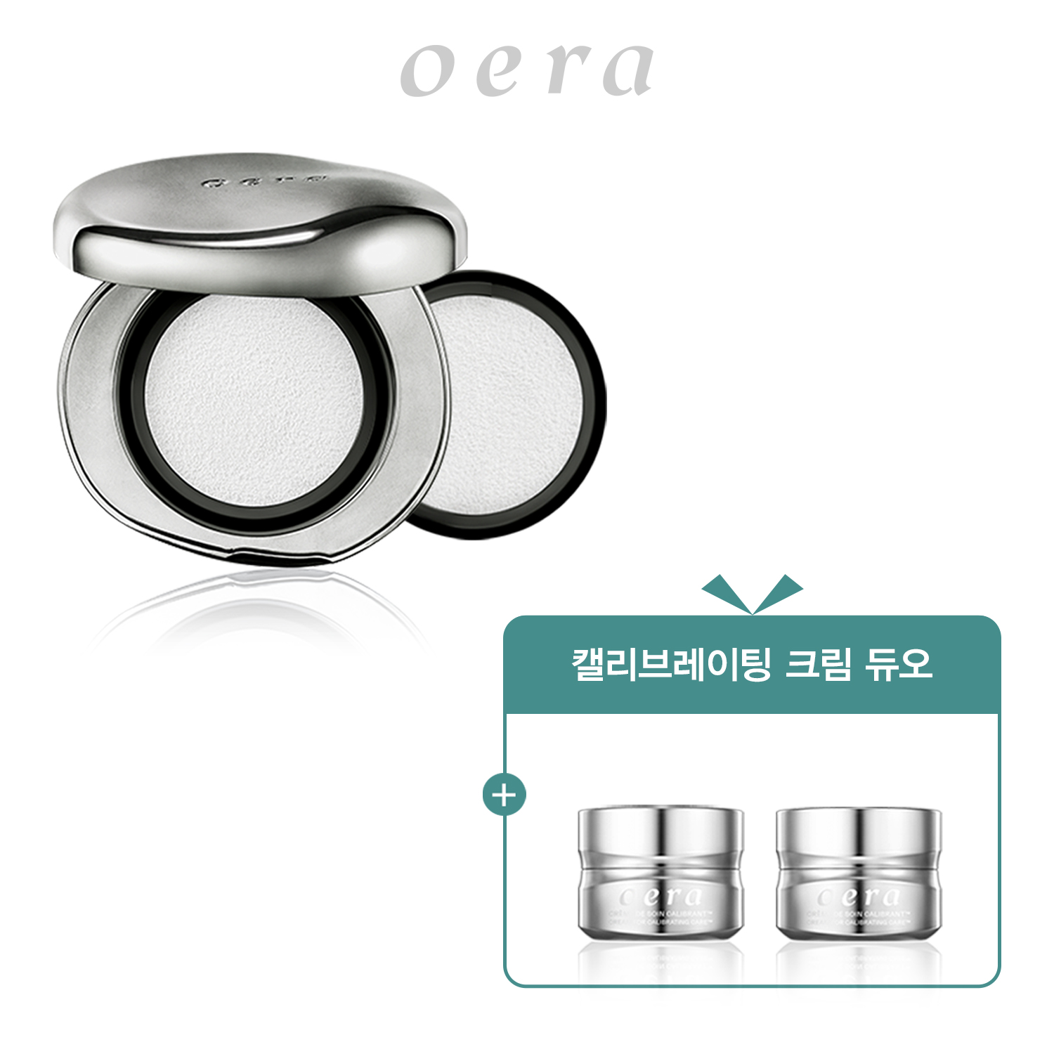 오에라 스킨터치 하이드라 글로우 선쿠션 SPF50+ PA++++ / 15g x 2EA - 상품 이미지