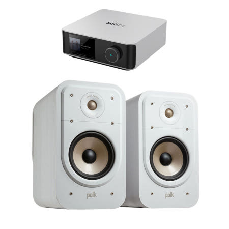 WiiM(윔) Amp Ultra + 폴크오디오 ES20 오디오 스피커