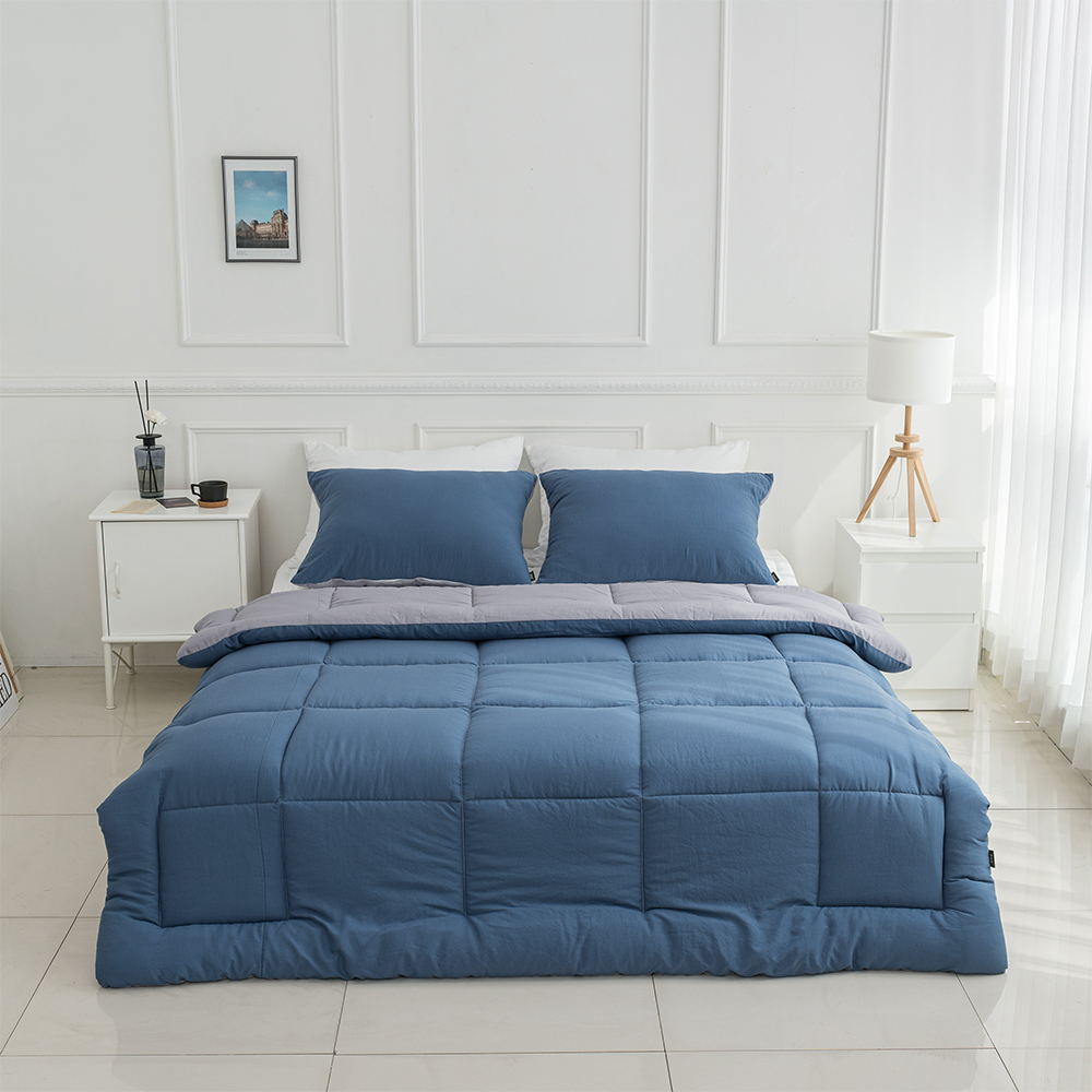 제니스러그 소프트 마이크로 화이바 항균솜 진드기 방지 차렵이불 Q 퀸