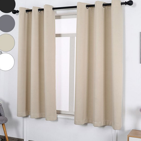 프리미엄 암막 커튼 아일렛 거실 커튼 안방 침실