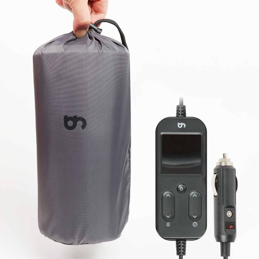 1mm 탄소사매트 여행용전기장판 캠핑 1인용 DC 프리볼트전기요